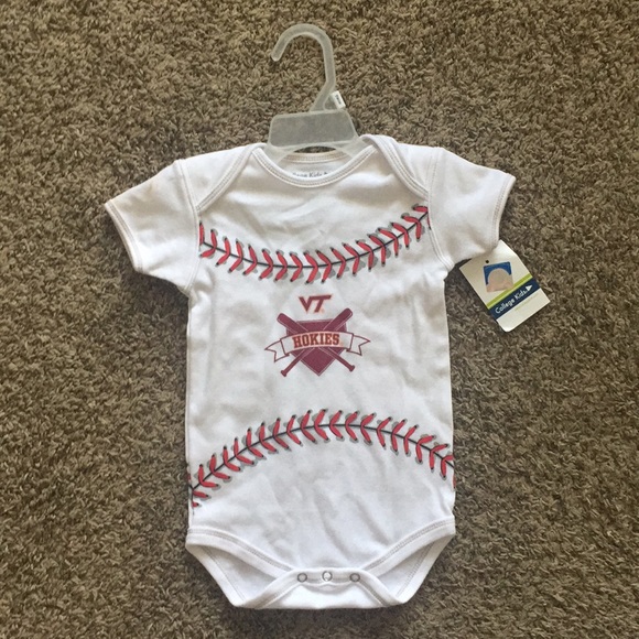 NWT Virginia Tech Hokies onesie - Picture 1 of 5